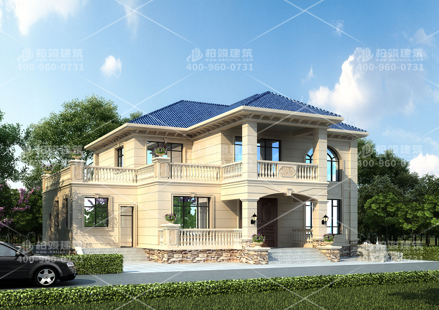 農(nóng)村蓋房圖紙，帶陽(yáng)臺(tái)陽(yáng)光充足。