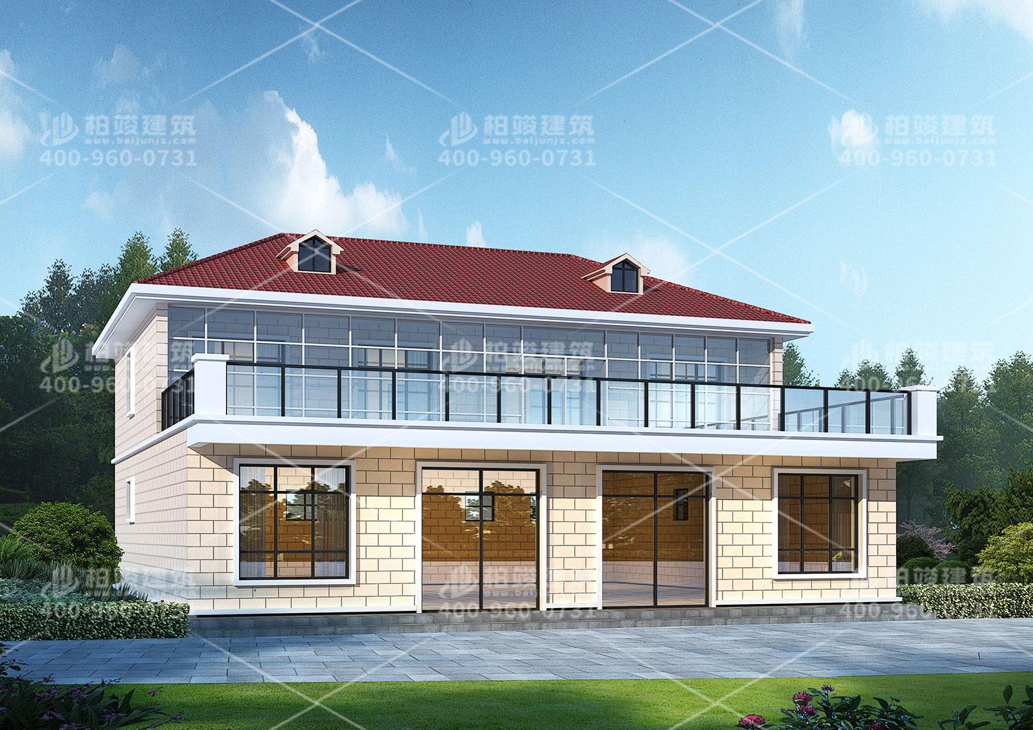 農(nóng)村二層實(shí)用自建房設(shè)計(jì)，外觀美麗內(nèi)部舒服。