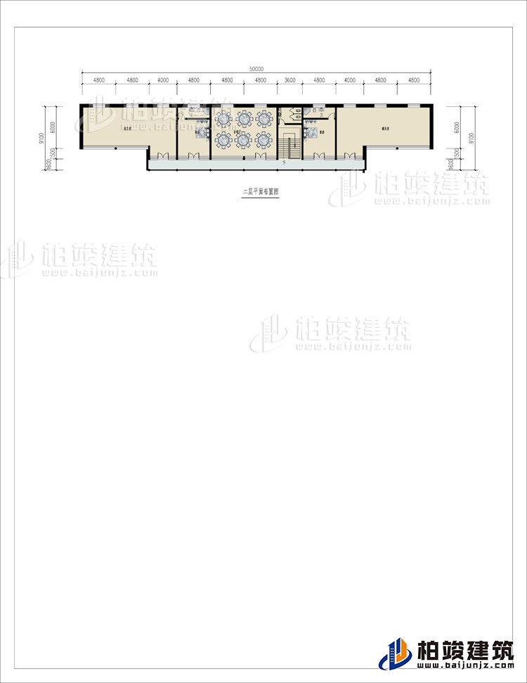 二層：2臥室、餐廳、公衛、2內衛、2娛樂室、陽臺